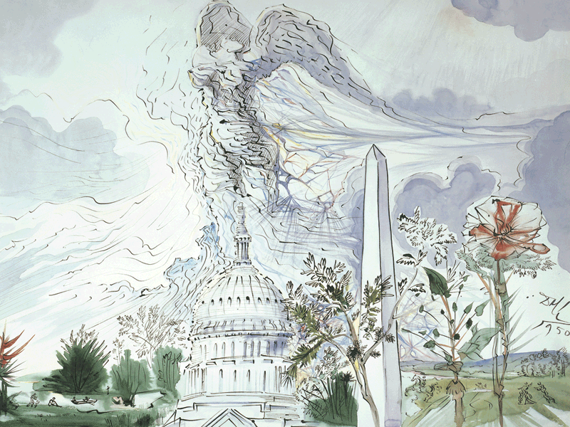 Salvador Dali work Washington to be Rededicated and Unveiled at the NIH