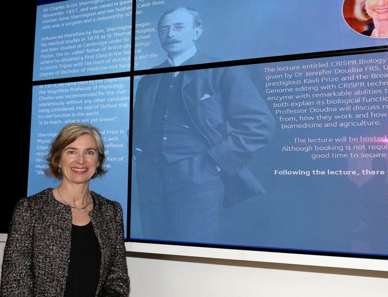 2019 Sherrington Prize Lecture honors Dr. Jennifer Doudna