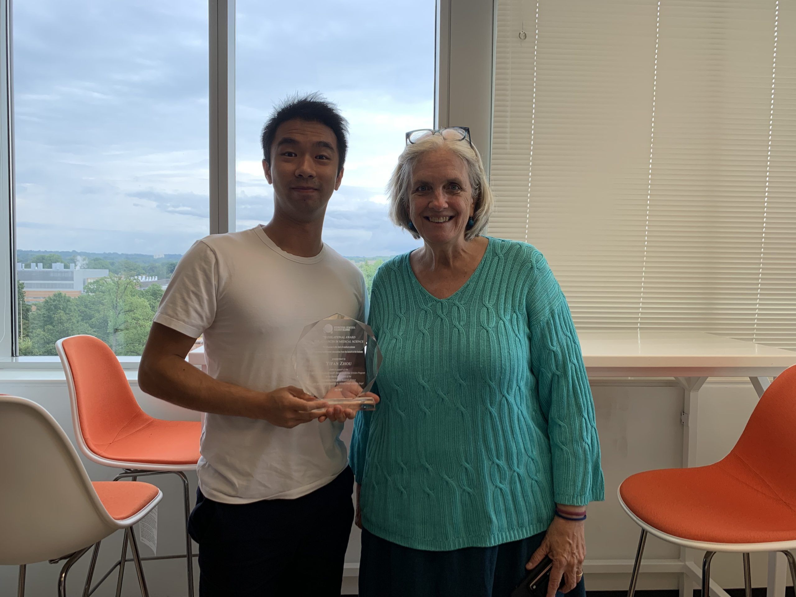 NIH-Cambridge Scholar Yifan Zhou’s Outstanding Work Recognized With The 2022 Siegel Translational Award