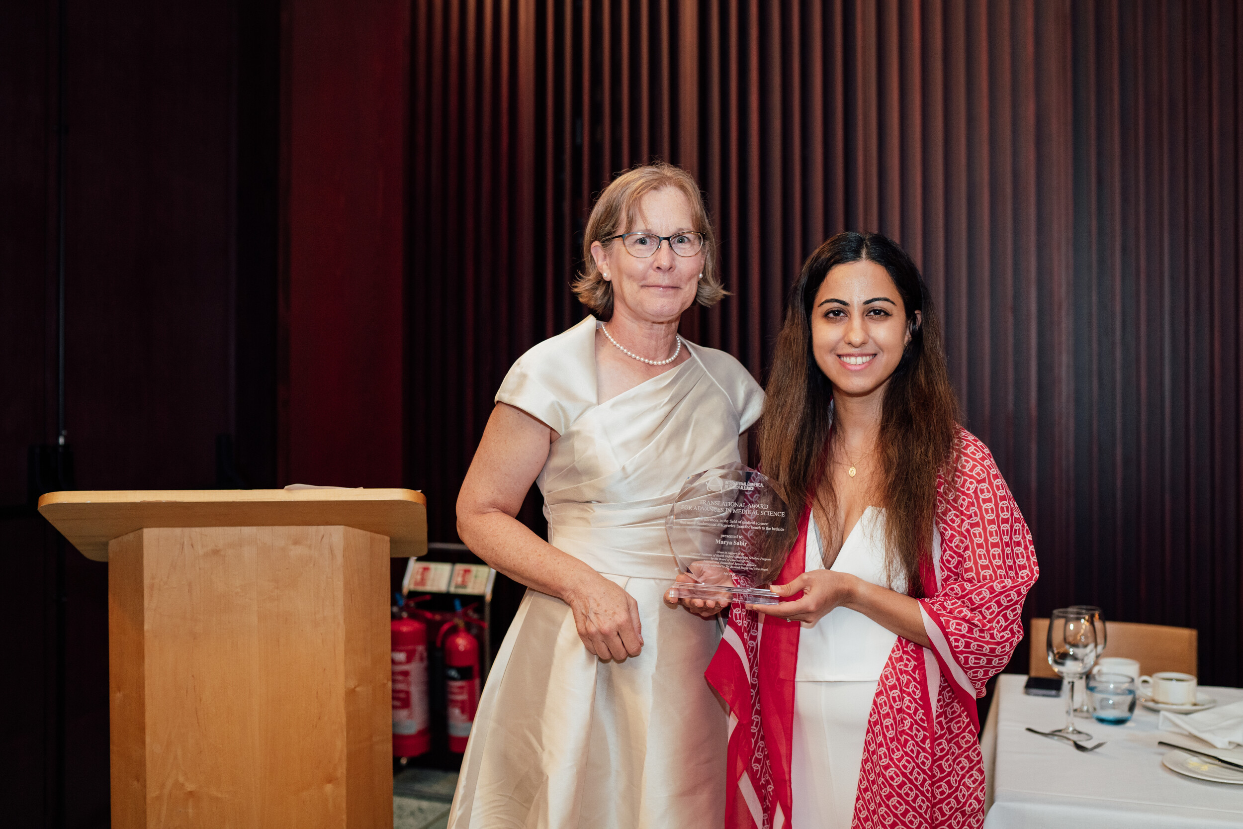 NIH-Oxford Scholar Marya Sabir Recognized with the 2023 Dr. Richard and Vera Siegel Translational Award